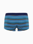 Boxer intimo uomo cotone righe multicolor blu - Gallo 1927 - Official Online Shop