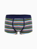 Boxer intimo uomo cotone righe multicolor bianco - Gallo 1927 - Official Online Shop