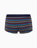 Boxer intimo uomo cotone blu righe multicolor - Gallo 1927 - Official Online Shop