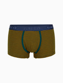 Boxer intimo uomo cotone righe windsor verde - Gallo 1927 - Official Online Shop