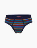 Slip intimo uomo cotone blu righe multicolor - Gallo 1927 - Official Online Shop