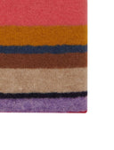 Fascia donna pile bordò righe multicolor - Gallo 1927 - Official Online Shop