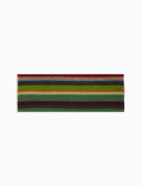 Fascia donna pile verde righe multicolor - Gallo 1927 - Official Online Shop