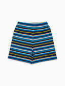 Pantaloncino corto bambino cotone righe multicolor blu - Gallo 1927 - Official Online Shop