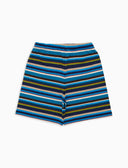 Pantaloncino corto bambino cotone righe multicolor blu - Gallo 1927 - Official Online Shop