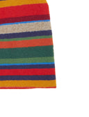 Calotta bambino pile rosso righe multicolor - Gallo 1927 - Official Online Shop