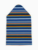 Foulard bambino cotone righe multicolor blu - Gallo 1927 - Official Online Shop