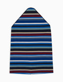 Foulard bambino cotone blu royal righe multicolor - Gallo 1927 - Official Online Shop