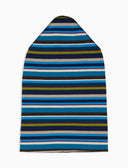 Foulard bambino cotone righe multicolor blu - Gallo 1927 - Official Online Shop