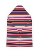 Foulard bambino cotone righe multicolor bianco - Gallo 1927 - Official Online Shop