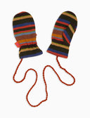 Manopole bambino pile verde righe multicolor - Gallo 1927 - Official Online Shop