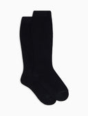 Calze lunghe bambino cotone blu tinta unita - Gallo 1927 - Official Online Shop