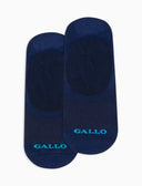 Solette accollate uomo cotone royal tinta unita - Gallo 1927 - Official Online Shop