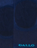 Solette accollate uomo cotone royal tinta unita - Gallo 1927 - Official Online Shop