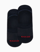 Solette accollate uomo cotone blu tinta unita - Gallo 1927 - Official Online Shop