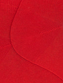 Calze fantasmini uomo cotone tinta unita rosso - Gallo 1927 - Official Online Shop