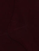 Calze lunghe uomo cotone bordò tinta unita - Gallo 1927 - Official Online Shop