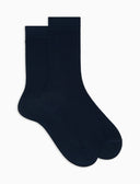 Calze corte uomo cotone tinta unita blu - Gallo 1927 - Official Online Shop