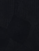 Calze lunghe uomo cotone blu tinta unita a coste - Gallo 1927 - Official Online Shop