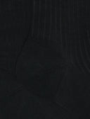 Calze corte uomo cotone tinta unita a coste grigio - Gallo 1927 - Official Online Shop