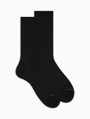 Calze corte uomo cotone tinta unita grigio