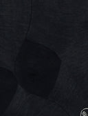 Calze lunghe uomo cotone chiffon blu tinta unita - Gallo 1927 - Official Online Shop