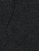 Calze lunghe donna lana, seta e cashmere antracite tinta unita - Gallo 1927 - Official Online Shop