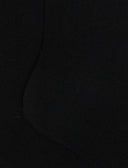 Calze lunghe donna lana, seta e cashmere nero tinta unita - Gallo 1927 - Official Online Shop
