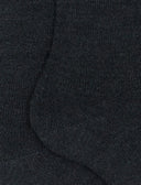 Calze corte donna lana, seta e cashmere antracite tinta unita - Gallo 1927 - Official Online Shop