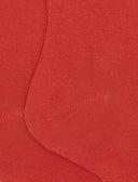 Calze lunghe donna cotone rosso tinta unita - Gallo 1927 - Official Online Shop