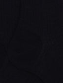 Calze lunghe uomo lana blu tinta unita a coste - Gallo 1927 - Official Online Shop