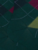 Calze lunghe uomo lana verde fantasia intarsio - Gallo 1927 - Official Online Shop
