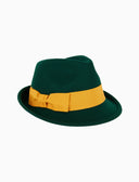 Cappello donna feltro verde tinta unita - Gallo 1927 - Official Online Shop