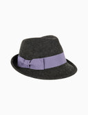 Cappello donna feltro grigio tinta unita - Gallo 1927 - Official Online Shop
