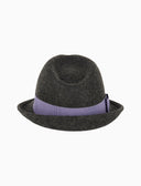 Cappello donna feltro grigio tinta unita - Gallo 1927 - Official Online Shop