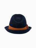 Cappello donna feltro blu tinta unita - Gallo 1927 - Official Online Shop