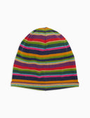 Berretto unisex pile blu righe multicolor - Gallo 1927 - Official Online Shop