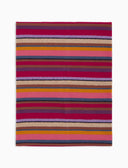 Scaldacollo multiuso bambino pile bordò righe multicolor - Gallo 1927 - Official Online Shop