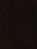 Calze lunghe uomo cotone marrone tinta unita a coste - Gallo 1927 - Official Online Shop