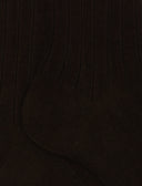 Calze lunghe uomo cotone marrone tinta unita a coste - Gallo 1927 - Official Online Shop