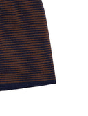 Calotta uomo lana vergine blu righe windsor - Gallo 1927 - Official Online Shop