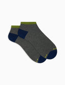 Calze fantasimo uomo cotone tinta unita grigio - Gallo 1927 - Official Online Shop