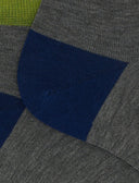 Calze fantasimo uomo cotone tinta unita grigio - Gallo 1927 - Official Online Shop