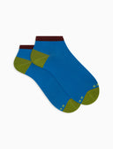 Calze fantasimo uomo cotone tinta unita azzurro - Gallo 1927 - Official Online Shop