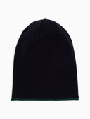 Berretto lungo reversibile bambino pile blu righe multicolor - Gallo 1927 - Official Online Shop