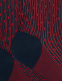 Calze lunghe uomo cotone blu oltremare fantasia giglio - Gallo 1927 - Official Online Shop