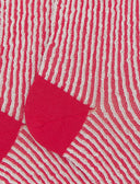 Calze lunghe uomo cotone fantasia seersucker fucsia - Gallo 1927 - Official Online Shop
