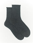 Calze corte donna cotone ferro tinta unita - Gallo 1927 - Official Online Shop