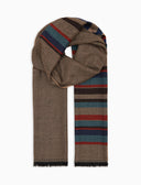 Sciarpa unisex lana beige tinta unita - Gallo 1927 - Official Online Shop