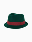 Cappello uomo feltro verde tinta unita - Gallo 1927 - Official Online Shop
